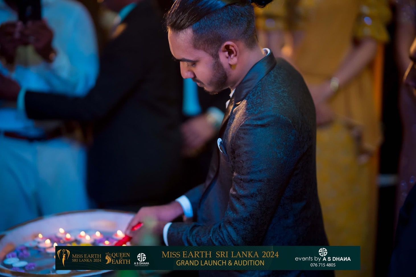 Started as the Official Audio Partner (Music Director) Of Miss Earth Sri Lanka 2024. Mr Thusitha Perera as the National Director of this pageant. Captured at The Grand Launch of the Miss Earth Sri Lanka 2024 on the 20th July 2024.